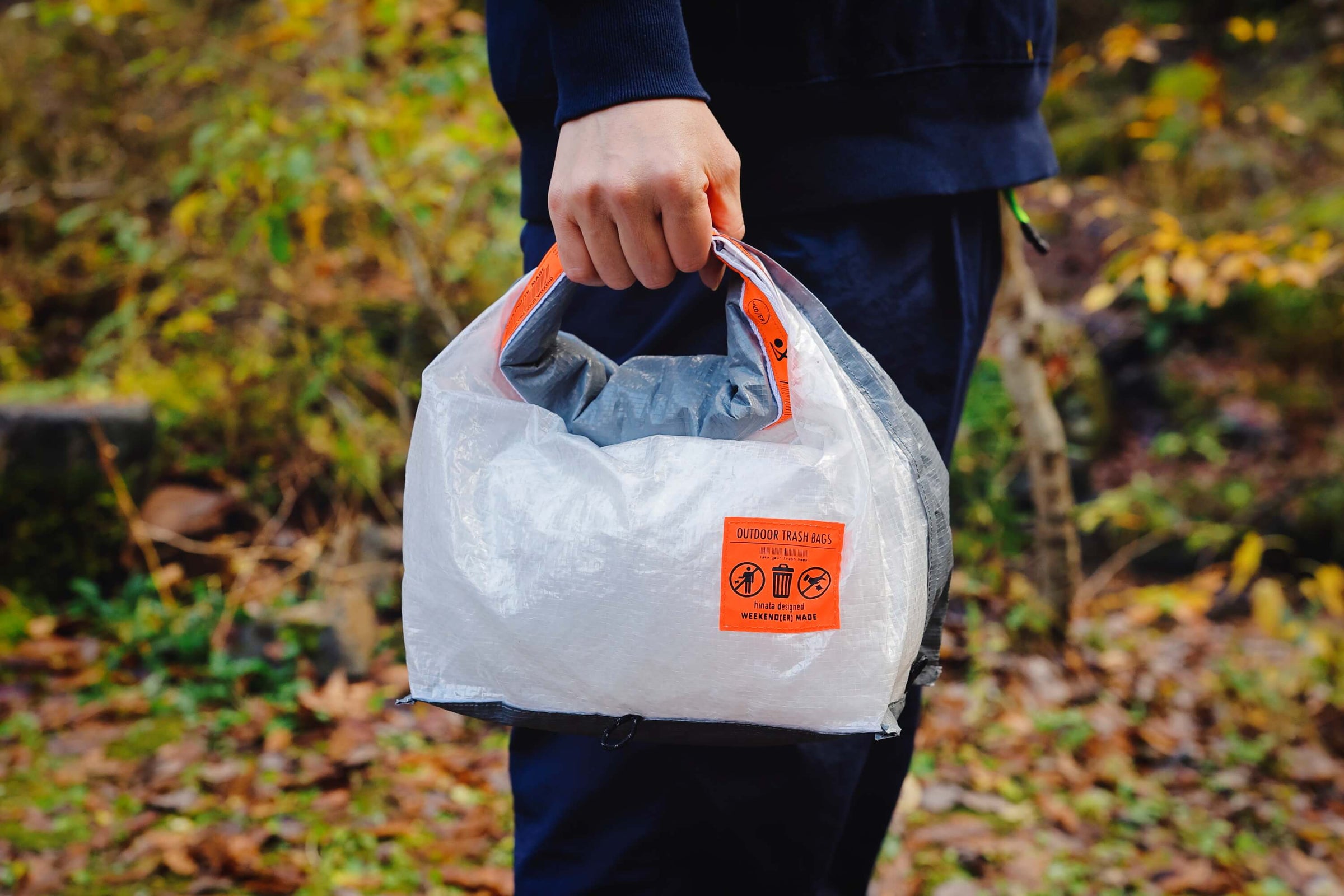 hinata x WEEKEND(ER)】 OUTDOOR TRASH BAG SOLO | LEISURES