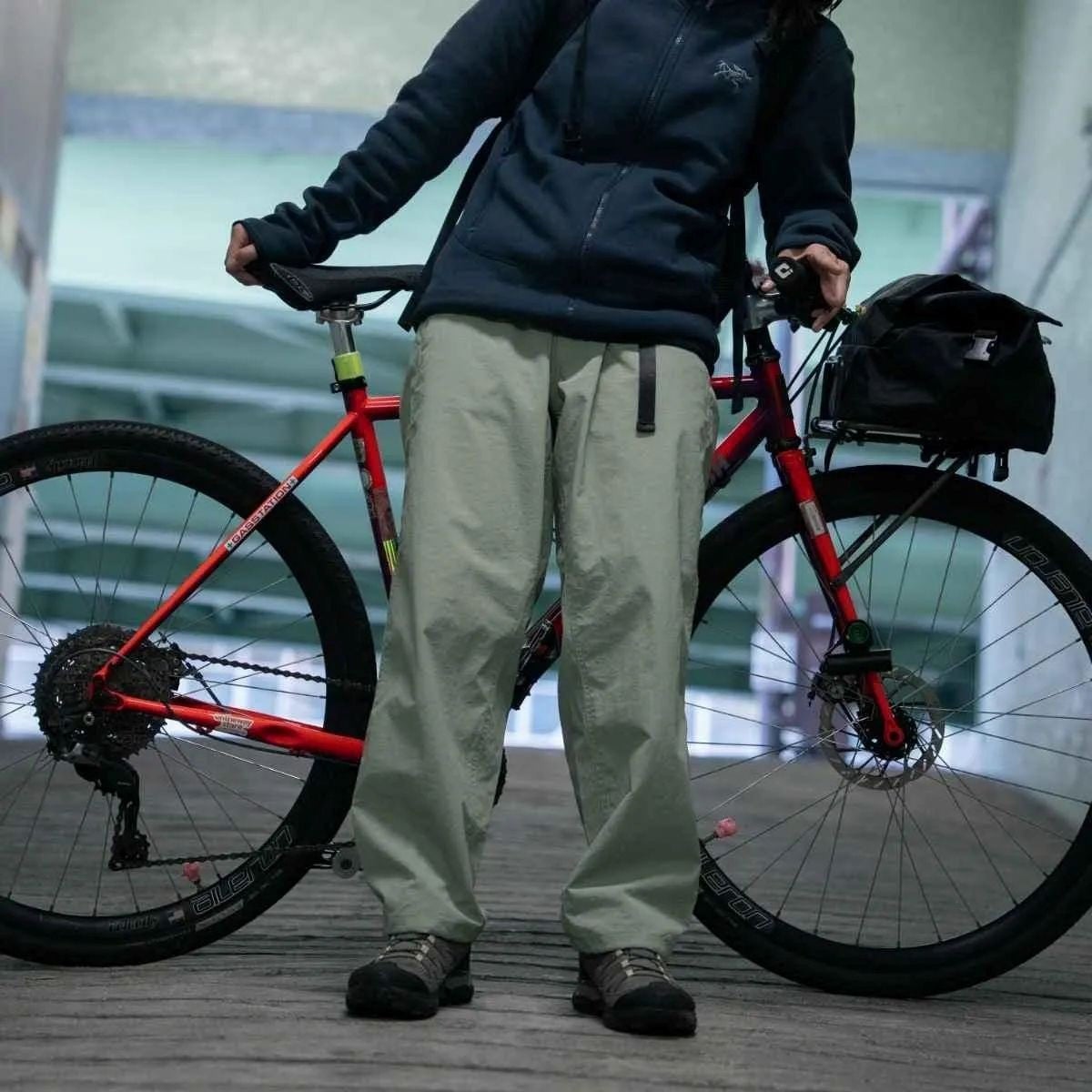 BLUE LUG motion pants M ブルーラグ　モーションパンツ BLUE LUG* motion pants (olive) - BLUE LUG ONLINE STORE