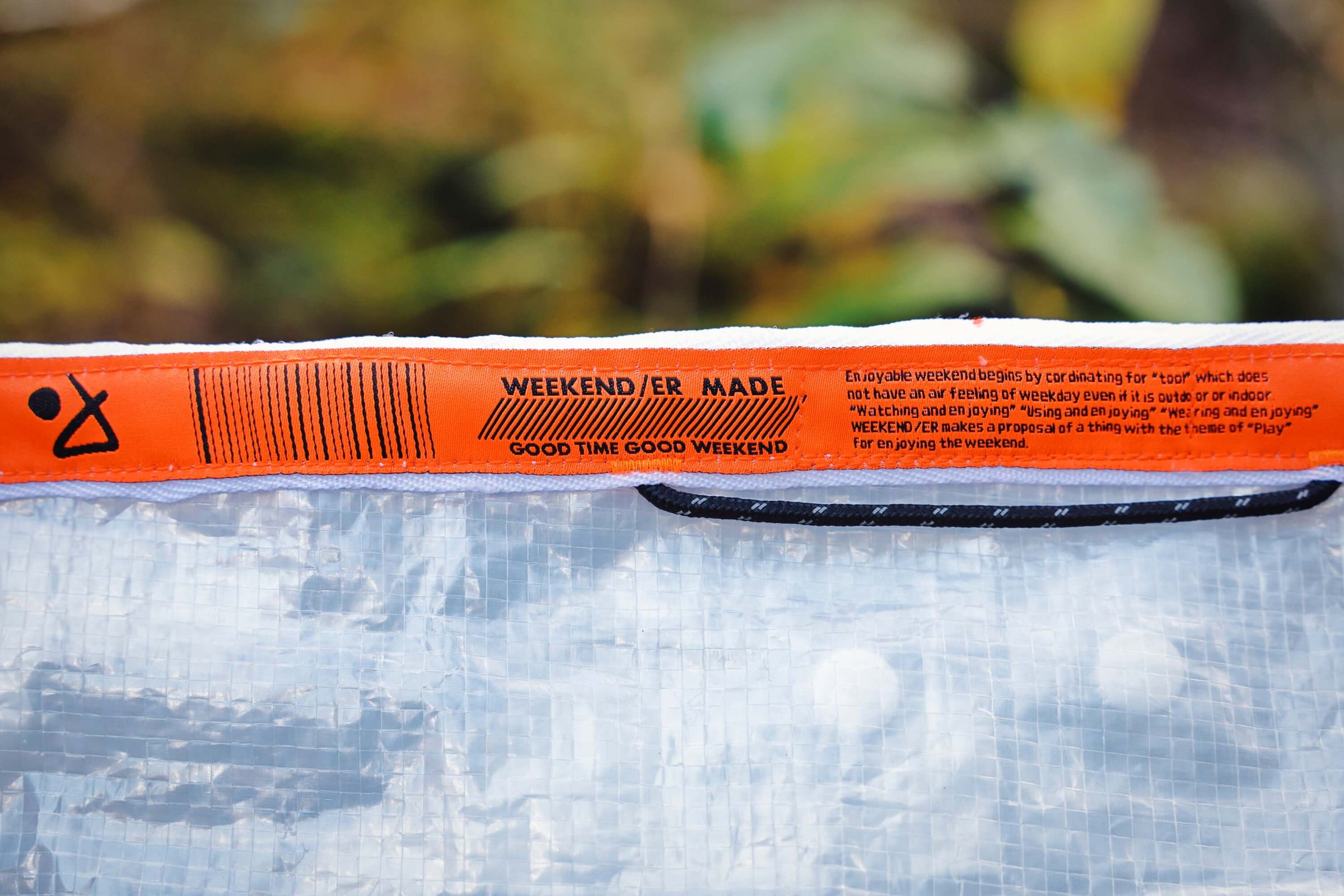 hinata x WEEKEND(ER)】 OUTDOOR TRASH BAG SOLO | LEISURES