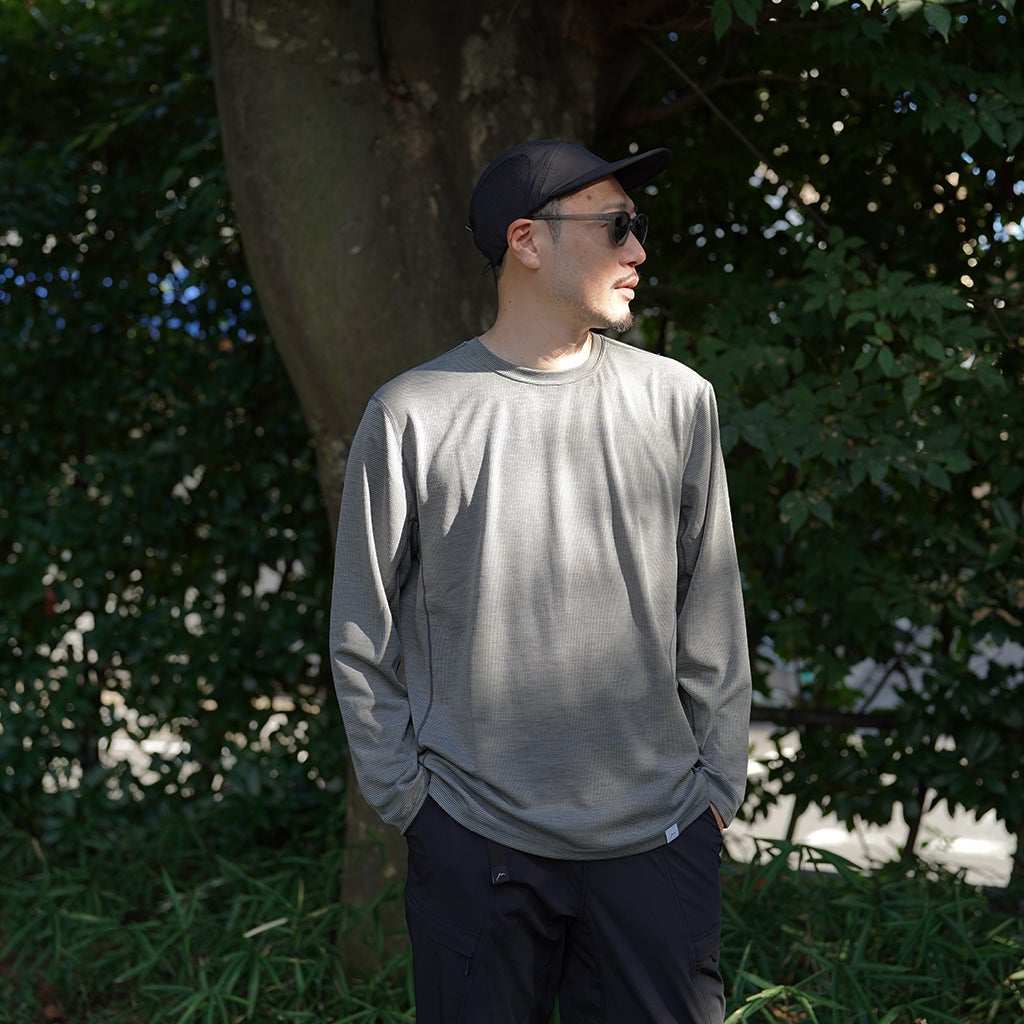 トップス CAYL Live Wool Mix Long Sleeve XL CAYL ケイル Live Wool Mix Half Zip Charcoal - Nicetime