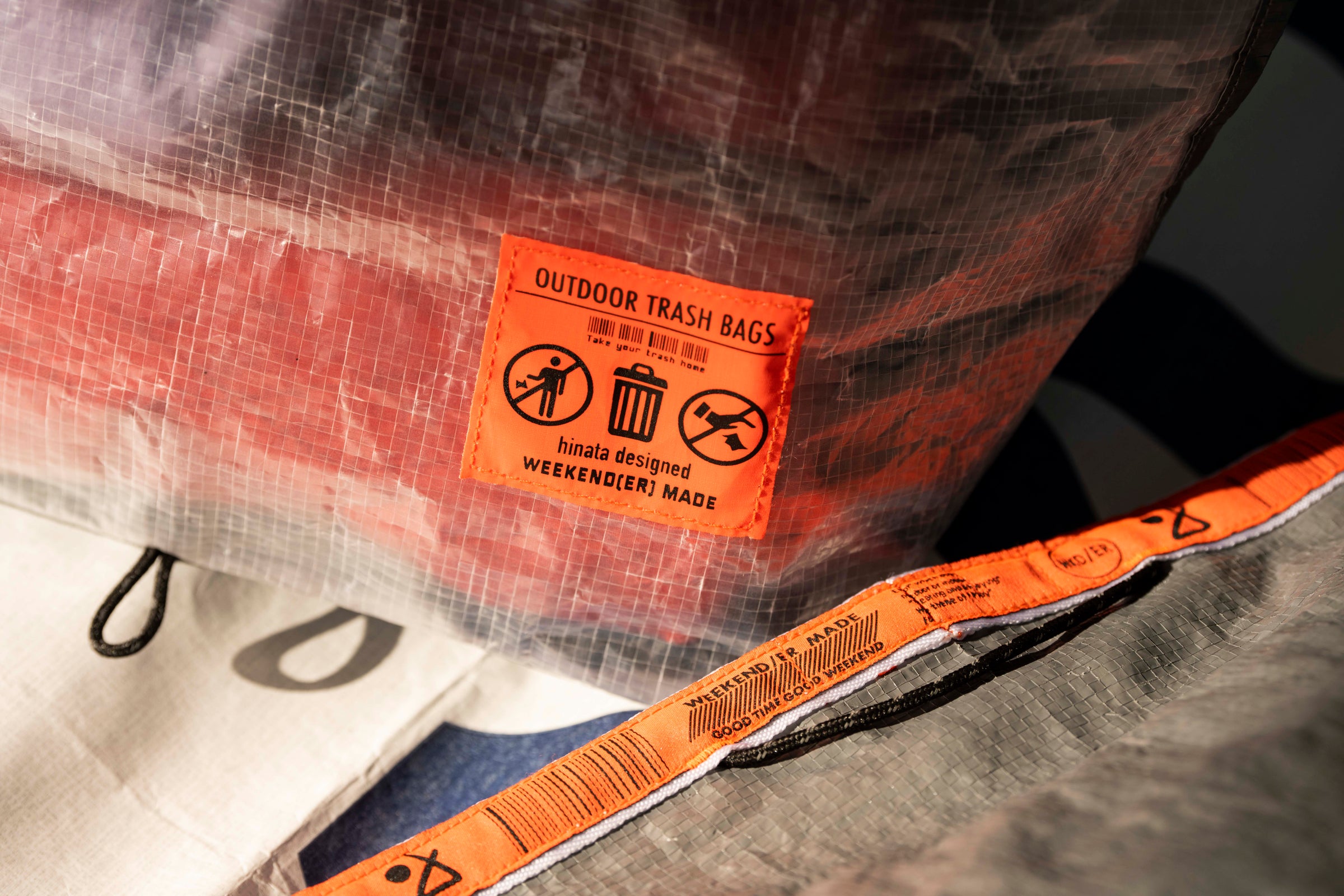 hinata x WEEKEND(ER)】 OUTDOOR TRASH BAG SOLO | LEISURES