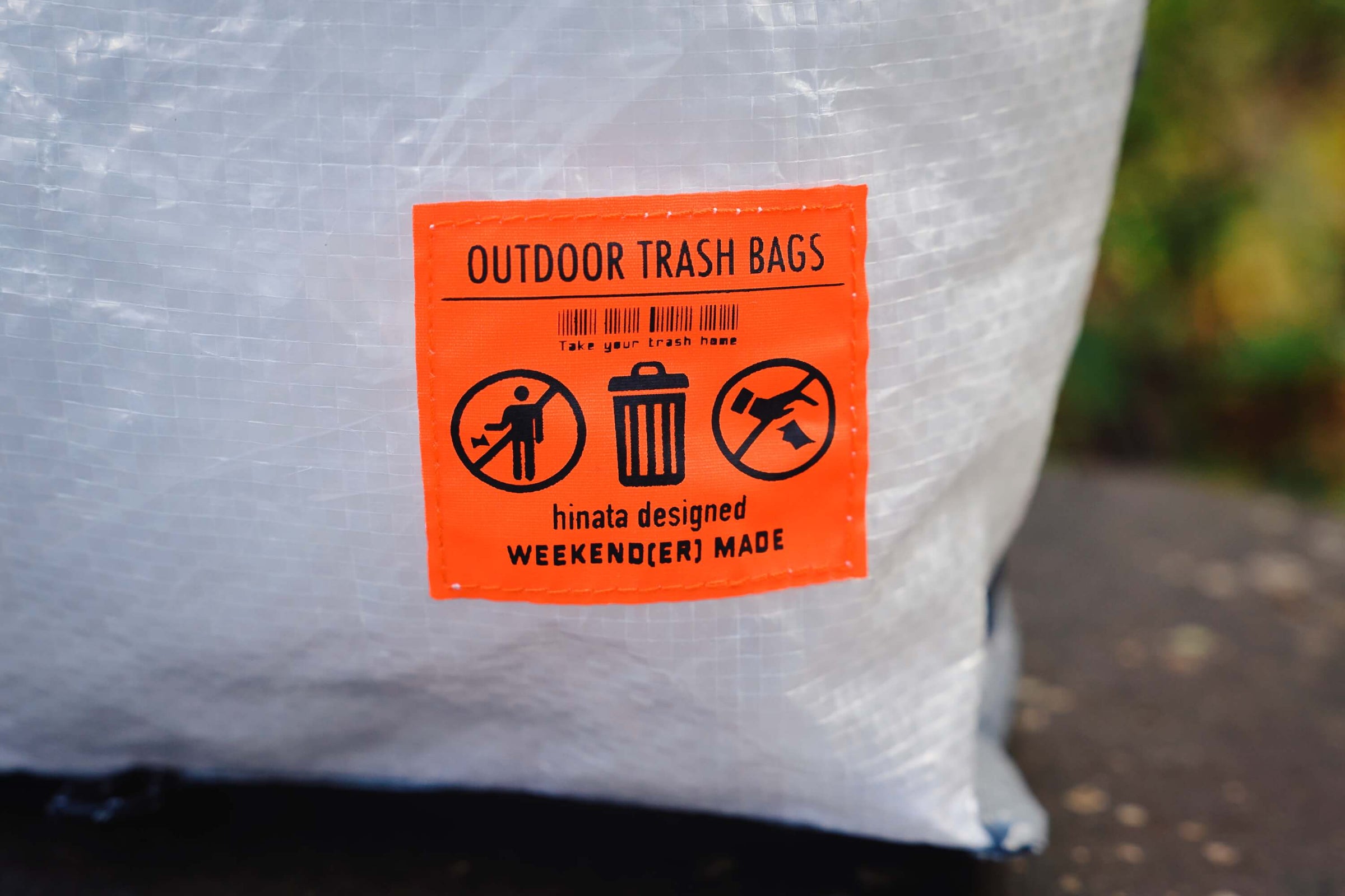 hinata x WEEKEND(ER)】 OUTDOOR TRASH BAG SOLO | LEISURES