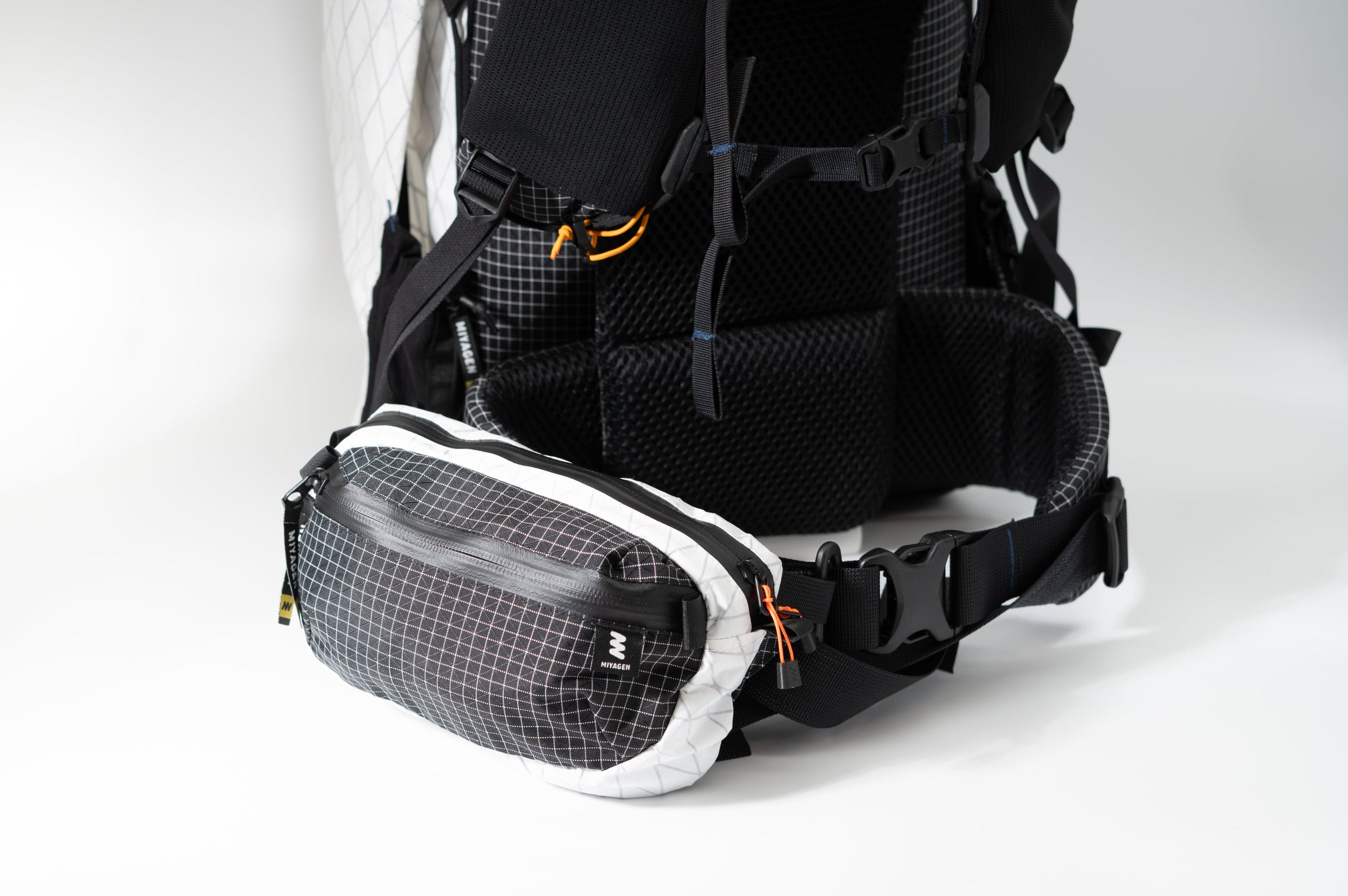 人気商品ランキング MIYAGEN】OBSI PACK BLACK | LEISURES HIKE&CAMP&LONGTRAIL ウエストバッグ