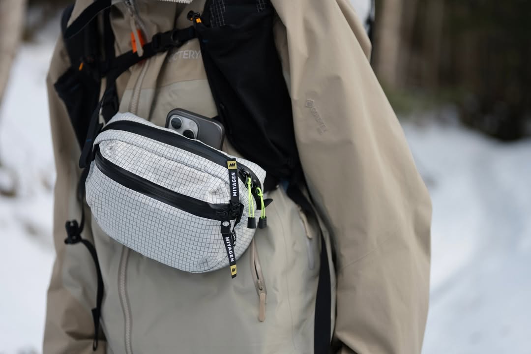 MIYAGEN】OBSI PACK / BLACK × ORANGE | LEISURES HIKE&CAMP&LONGTRAIL